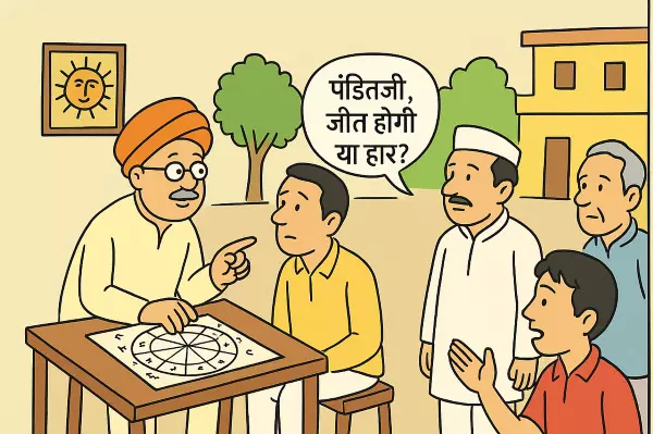 पंडितजी, जीत होगी या हार?कितने वोटों से बाजी मारेंगे? ...कारोई गांव बना चुनावी भविष्य जानने का ठिकाना, पंचायत-निकाय दावेदारों की लगी कतार, पंडितजी, जीत होगी या हार?कितने वोटों से बाजी मारेंगे? ...कारोई गांव बना चुनावी भविष्य जानने का ठिकाना, पंचायत-निकाय दावेदारों की लगी कतार,