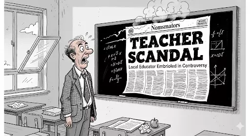 पत्नी ने ही खोला पति का काला चिट्ठा: भीलवाड़ा में छात्राओं से अश्लील हरकत के आरोप में व्याख्याता निलंबित