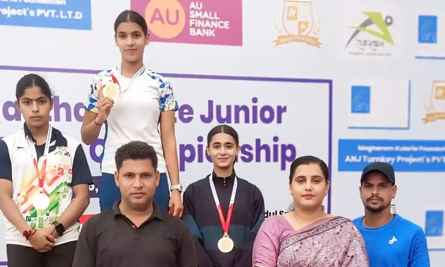 राजस्थान जूनियर गर्ल्स एथलेटिक्स चैंपियनशिप: भीलवाड़ा की आरज़ू बागवान ने जीता कांस्य पदक