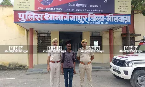 गंगापुर पुलिस की बड़ी कार्रवाई: ₹5000 इनामी स्थायी वारंटी दबोचा