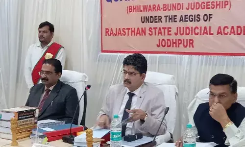 भीलवाड़ा में न्यायिक अधिकारियों की वर्ष 2025 की पहली सेमिनार सम्पन्न भीलवाड़ा में न्यायिक अधिकारियों की वर्ष 2025 की पहली सेमिनार सम्पन्न