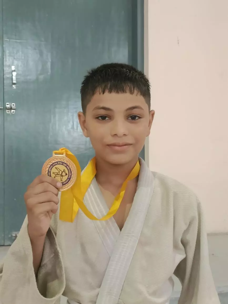 राज्य स्तर पर अंशुमन ने मारी बाजी राज्य स्तर पर अंशुमन ने मारी बाजी