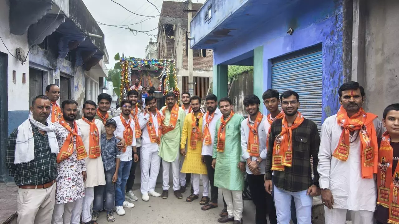 सुवाणा में हर्षोल्लास से मनाई महर्षि दधीचि जयंती