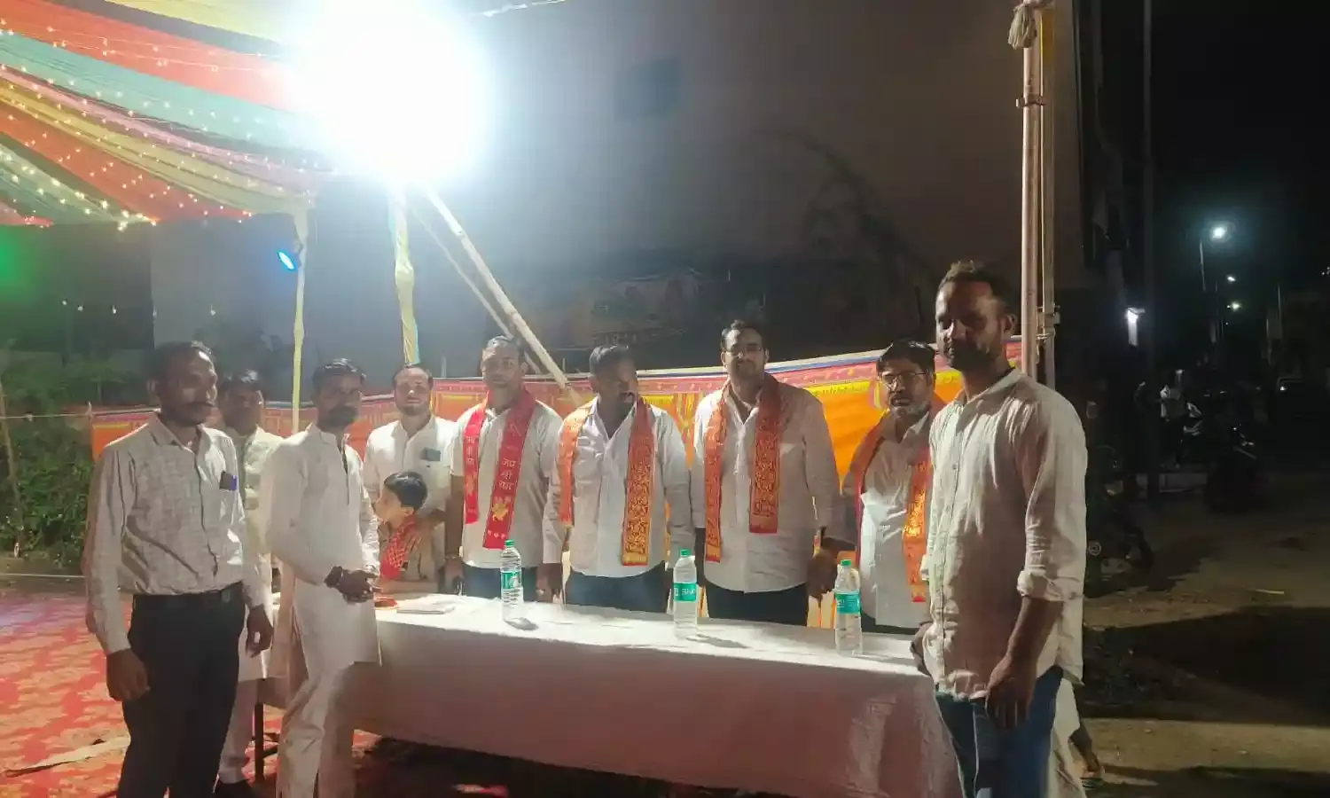 गरबा महोत्सव में नेहरू विहारवासियों की समस्याओं पर सीपी जोशी ने किया आश्वासन