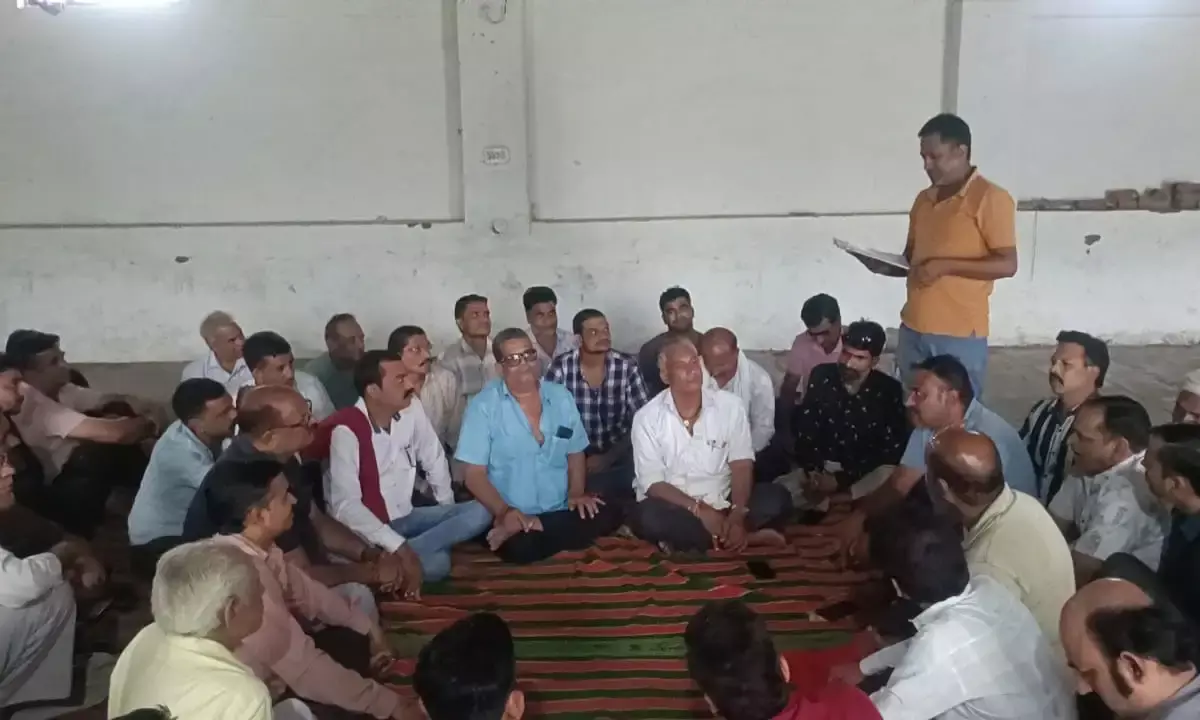 शाहपुरा स्वर्णकार समाज की बैठक आयोजित