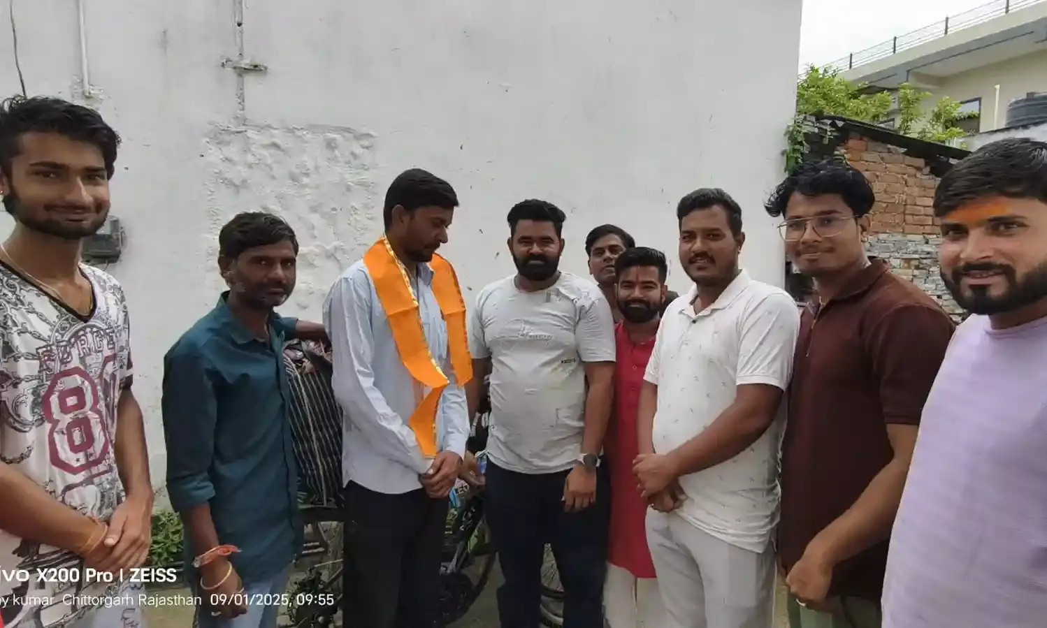 कश्मीर से कन्याकुमारी की लगभग 3500 किलोमीटर की साइकिल यात्रा पर निकले यात्री