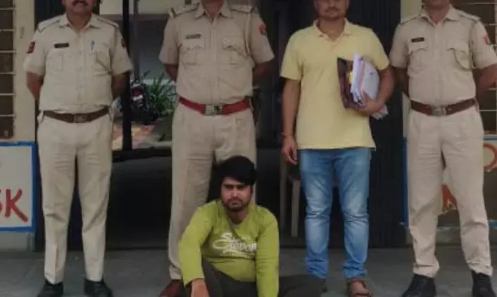 चारभुजा नाथ मंदिर में चोरी का खुलासा, एक गिरफ्तार, छत्र बरामद