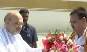 खराब मौसम के चलते केंद्रीय गृहमंत्री अमित शाह का प्लेन जयपुर डायवर्ट, रिसीव करने एयरपोर्ट पहुंचे CM भजनलाल