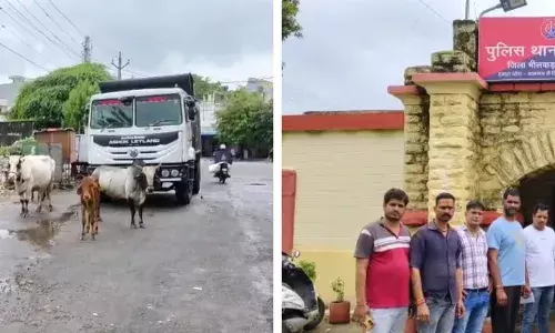 कचरा उठाने के दौरान जेसीबी पर पथराव, कांच टूटे, चालक से मारपीट की कोशिश