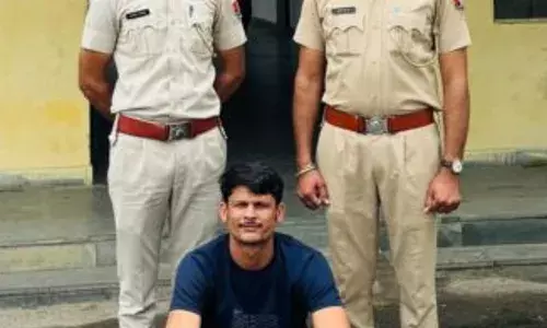 दो साल से फरार 5 हजार का ईनामी स्थाई वारंटी वडोदरा से पकड़ लाई पुलिस