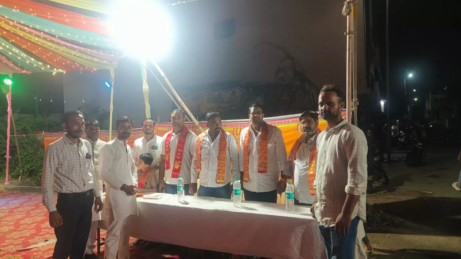 गरबा महोत्सव में नेहरू विहारवासियों की समस्याओं पर सीपी जोशी ने किया आश्वासन