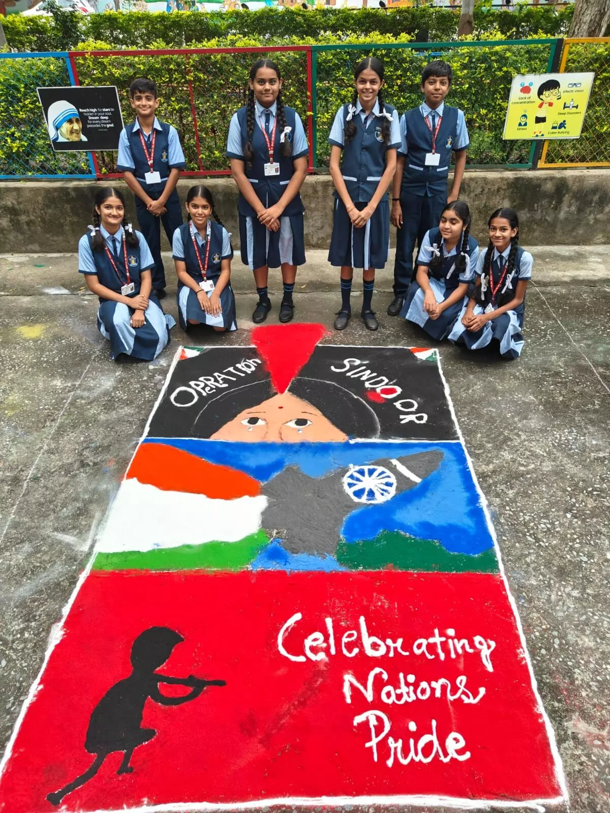 सेंट पॉल्स के विद्यार्थियों ने दिखाई ऑपरेशन सिंदूर की झलकियां