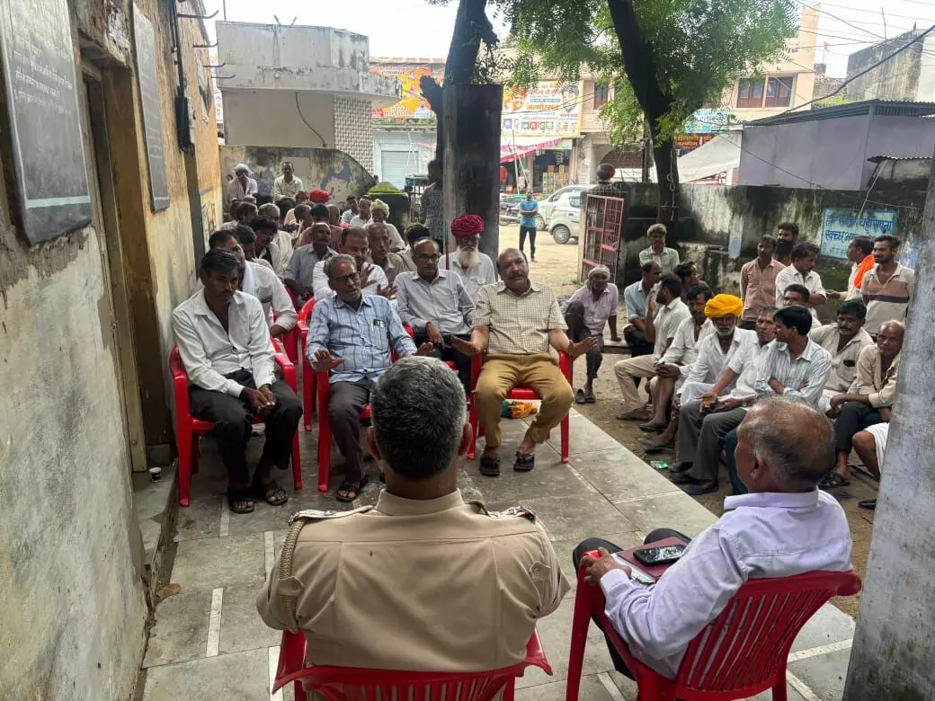 थाना प्रभारी सिंह की अध्यक्षता में सीएलजी मीटिंग, आगामी त्योहारों को लेकर हुई चर्चा