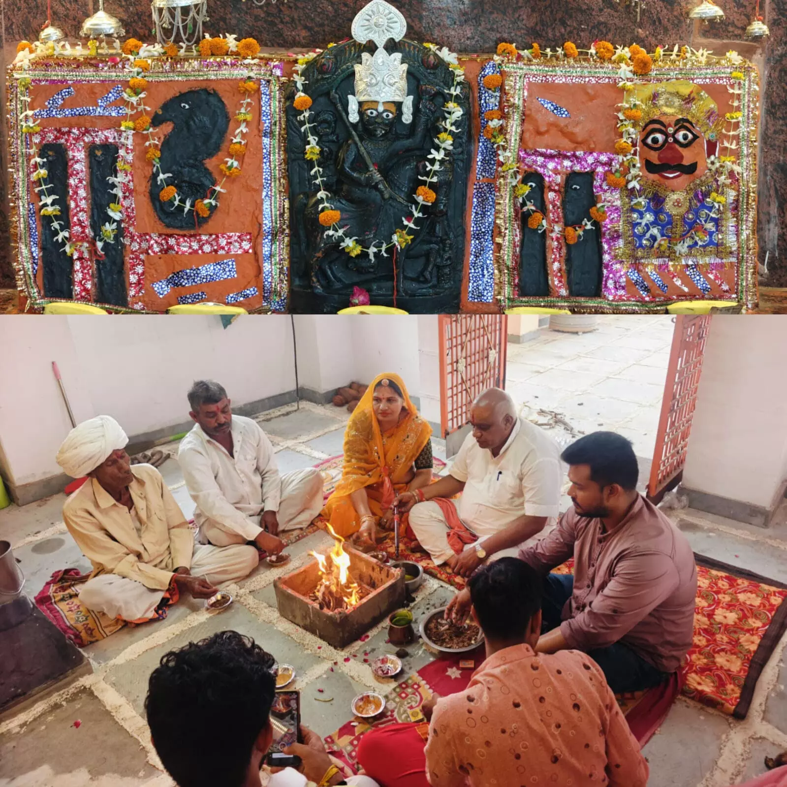 तेजा दशमी के उपलक्ष में अभिषेक एवं हवन संपन्न तेजा दशमी के उपलक्ष में अभिषेक एवं हवन संपन्न