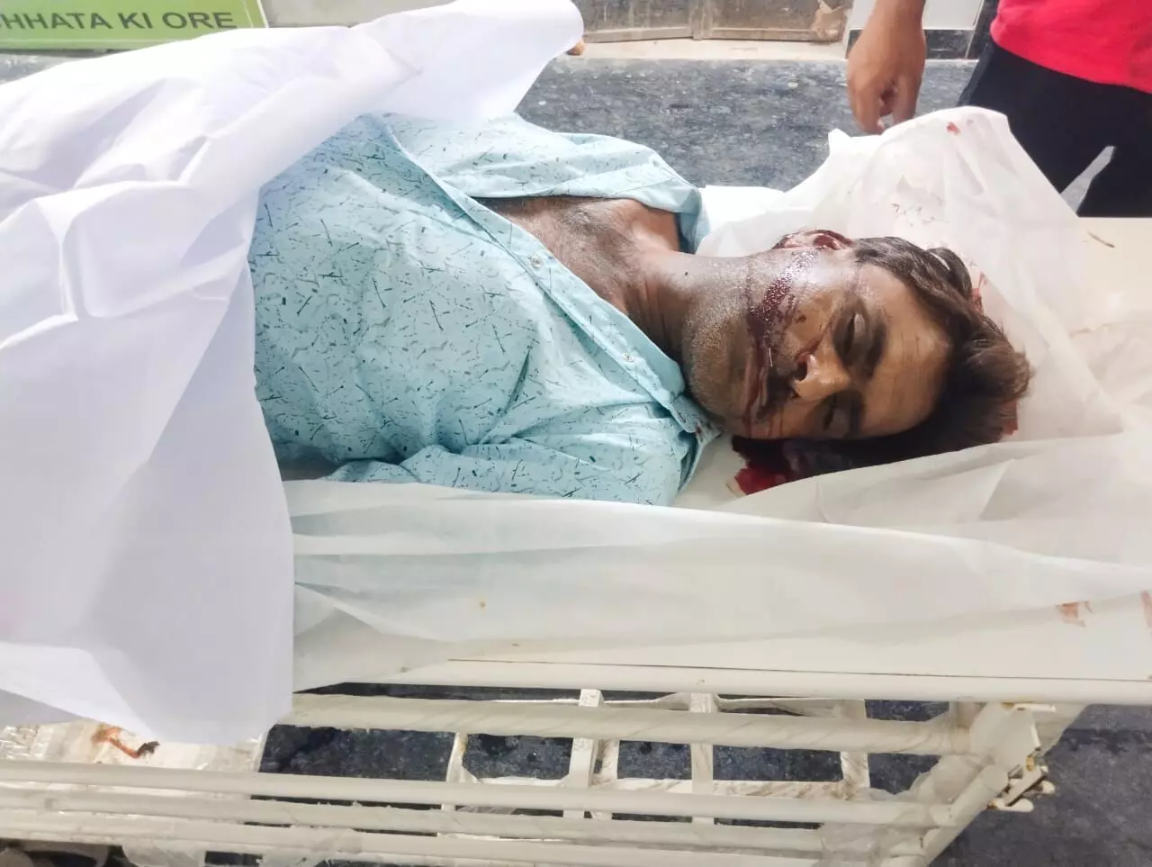 हाईवे पर हादसा, बाइक चालक की मौत हाईवे पर हादसा, बाइक चालक की मौत