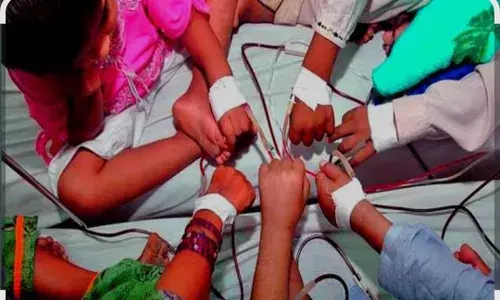 थैलेसीमिया पीड़ित बच्चों का सम्मान और रक्तदान शिविर 13 को पेच के बाला जी में