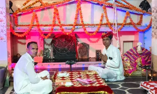 महुआ खुर्द के तेजाजी मेले में उमड़ा भक्तों का जनसैलाब