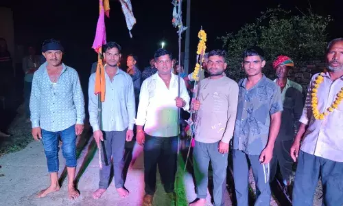 तेजा दशमी पर मंदिरों में उमड़े भक्त, रात्रि में निकाली तेजाजी की झड़ी, भौंर तक चली भजन संध्या