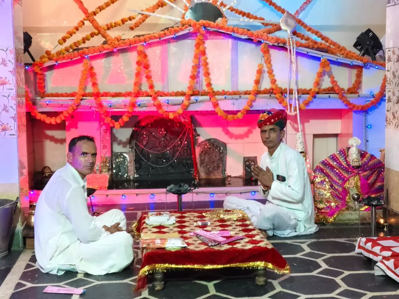 महुआ खुर्द के तेजाजी मेले में उमड़ा भक्तों का जनसैलाब