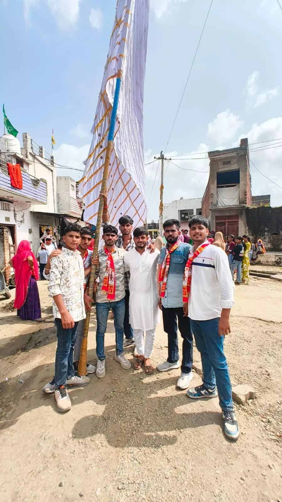 रायला में धूमधाम के साथ मनाई तेजा दशमी रायला में धूमधाम के साथ मनाई तेजा दशमी