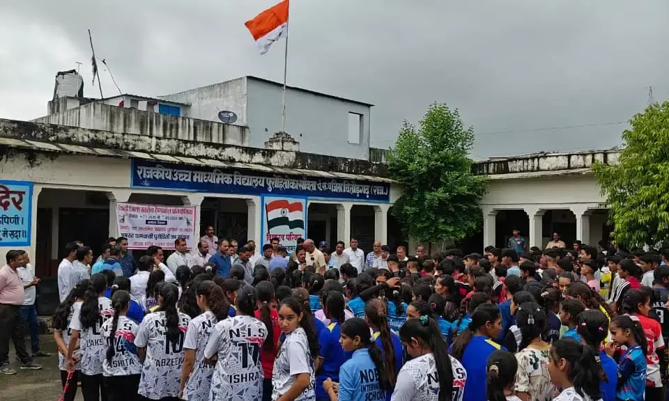 69हेण्डबॉल प्रतियोगिता का उद्घाटन