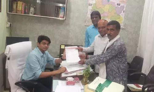 भारतीय किसान संघ ने सौंपा ज्ञापन भारतीय किसान संघ ने सौंपा ज्ञापन