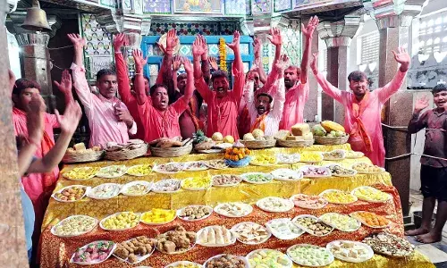 डाबला में छप्पन भोग उत्सव, गलियों में खुशियों की रौनक