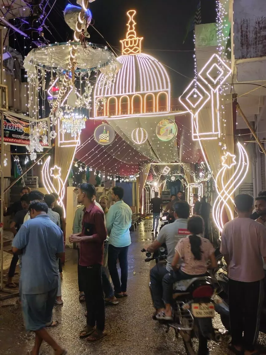 जहाजपुर में जश्ने ईद मिलादुन्नबी की तैयारी जोरों पर, 5 सितंबर को निकलेगा जुलूस