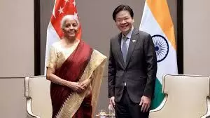 राष्ट्रपति मुर्मू से मिले सिंगापुर के पीएम लॉरेंस वोंग, भारत को अहम साझेदार बताया