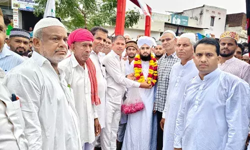 मोड़ का निंबाहेड़ा में शांति एवं सौहार्द से निकाला बारावफात का जुलूस