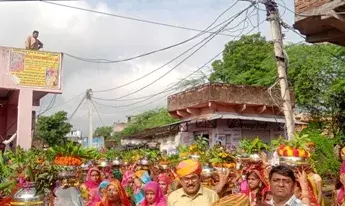 भादू में श्रीमद्भागवत कथा का समापन, पचास साल बाद हुआ समुद्र पूजन, उमड़ा जनसैलाब