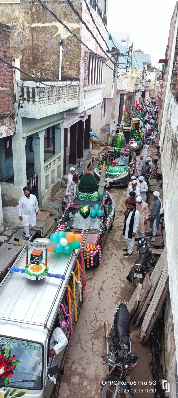 भगवानपुरा में 1500वां ईद मिलादुन्नबी पर्व धूमधाम से मनाया भगवानपुरा में 1500वां ईद मिलादुन्नबी पर्व धूमधाम से मनाया