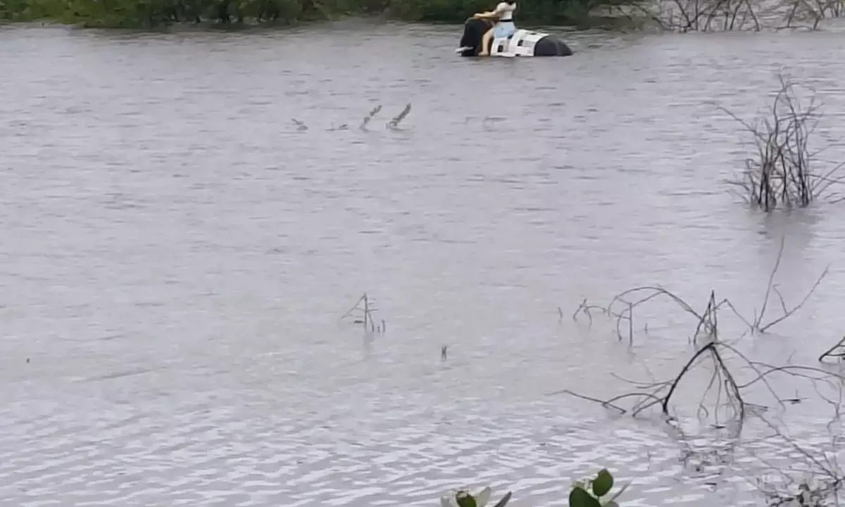 पुर का राजसरोवर लबालब, लोगों में खुशी