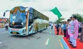 भीलवाड़ा सहित 12 डिपो को मिली 160 नई ब्लू लाइन बसें