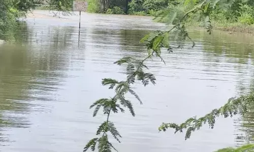 भारी बारिश से तहनाल और शंभूपुरा मार्ग बंद, कई गांवों में जलभराव से आवागमन ठप