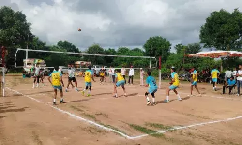 69वीं जिला स्तरीय 17 वर्षीय वॉलीबॉल प्रतियोगिता का समापन आज