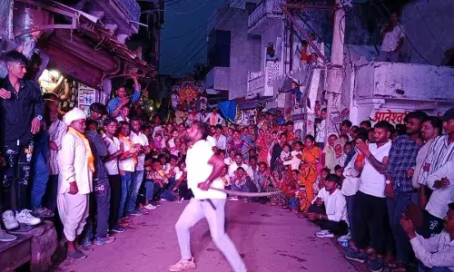 अनंत चौदस पर गणेश विसर्जन का जुलूस