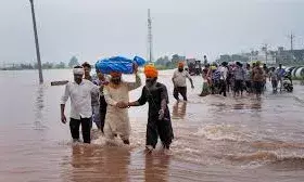 उत्तर भारत में बाढ़ का कहर: पंजाब, राजस्थान, हिमाचल और उत्तराखंड में भारी बारिश से तबाही