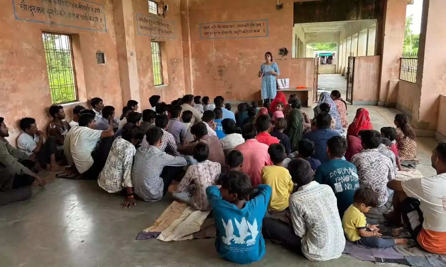 सुकन्या समृद्धि योजना की जानकारी फलौदी ग्राम वासियों को