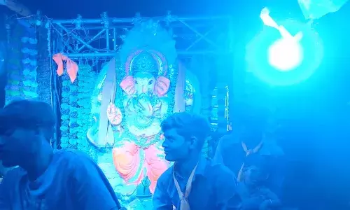 अनंत चतुर्दशी पर किया गणेश विसर्जन