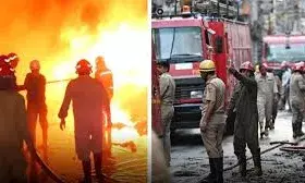 मुंबई में 24 मंजिला इमारत में लगी भीषण आग, 1 महिला की मौत कई लोग घायल