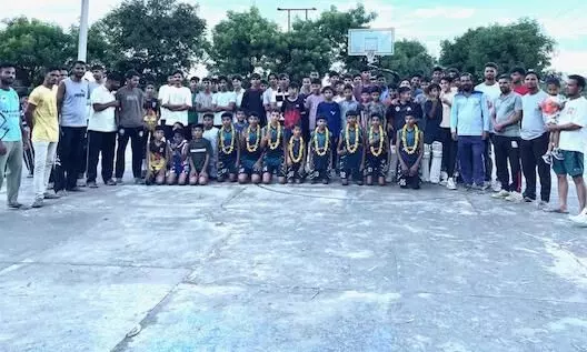 सरदार नगर की 14 वर्षीय बास्केटबॉल टीम बनी उपविजेता
