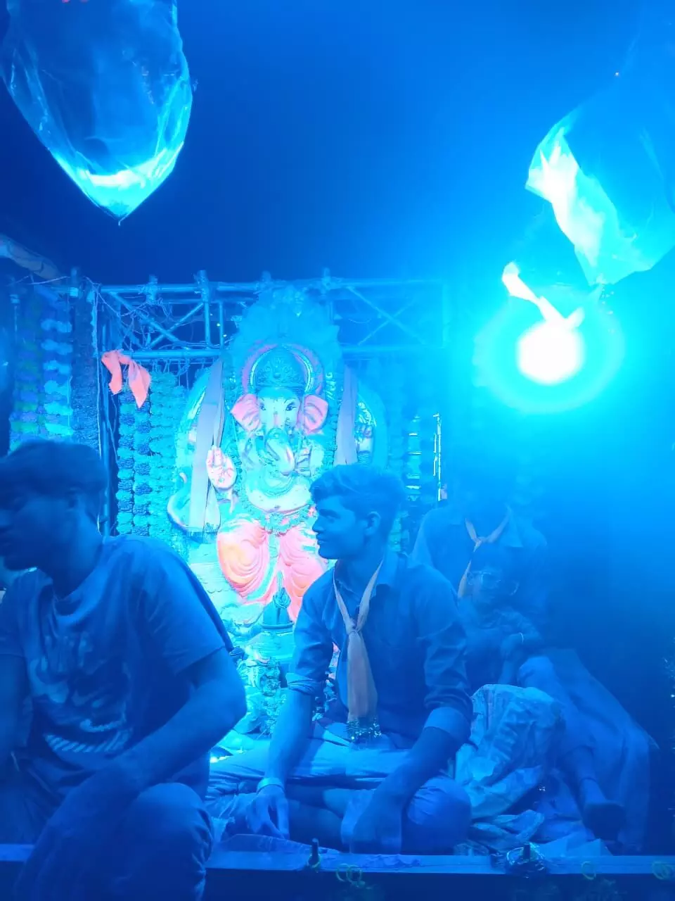 अनंत चतुर्दशी पर किया गणेश विसर्जन