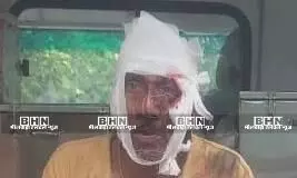 बनेड़ा में अनियंत्रित बाइक हादसा, वृद्ध घायल भीलवाड़ा रेफर