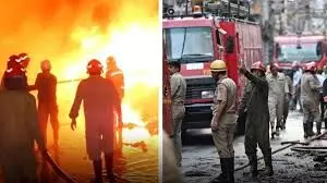 मुंबई में 24 मंजिला इमारत में लगी भीषण आग, 1 महिला की मौत कई लोग घायल