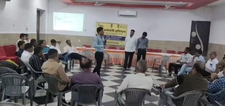 जिला स्तरीय आदि कर्मयोगी प्रशिक्षण कार्यशाला शुरू जिला स्तरीय आदि कर्मयोगी प्रशिक्षण कार्यशाला शुरू