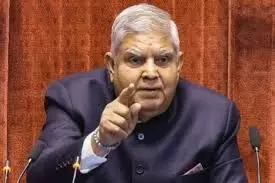 पूर्व उपराष्ट्रपति धनखड़ ने दिल्ली में सरकारी बंगले की मांग के लिए लिखी सरकार को पत्र