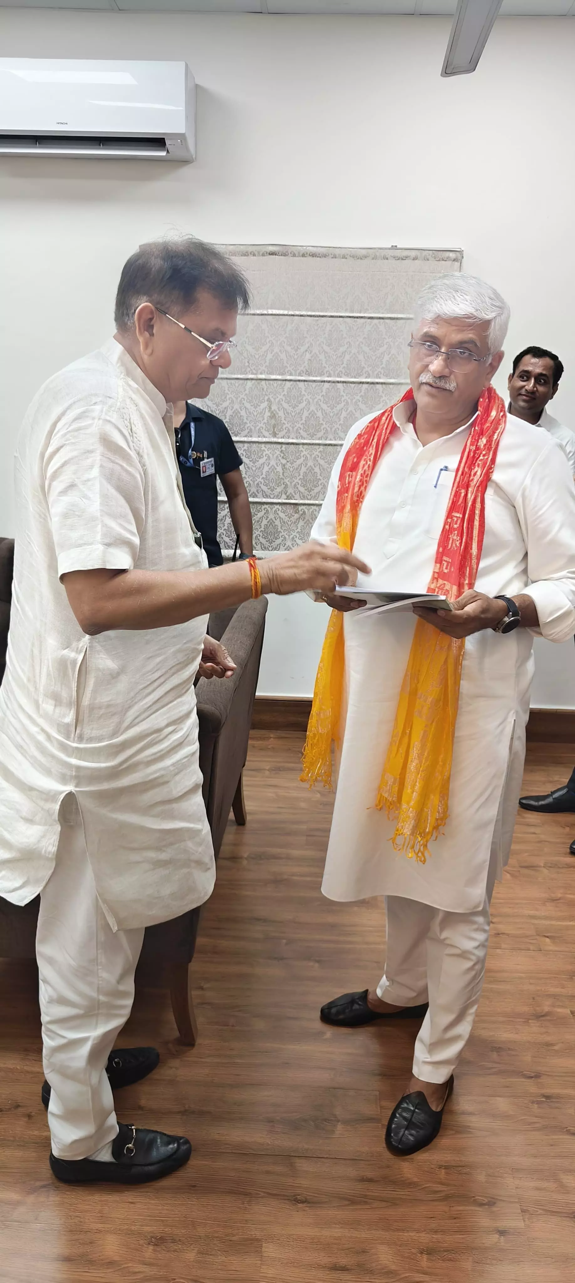 चित्तौड़गढ़ की सांस्कृतिक धरोहर पर हुई चर्चा, शिशोदिया ने रखे सुझाव