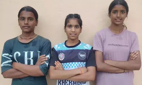 खैराबाद की तीन छात्राओं का भीलवाड़ा टीम में चयन