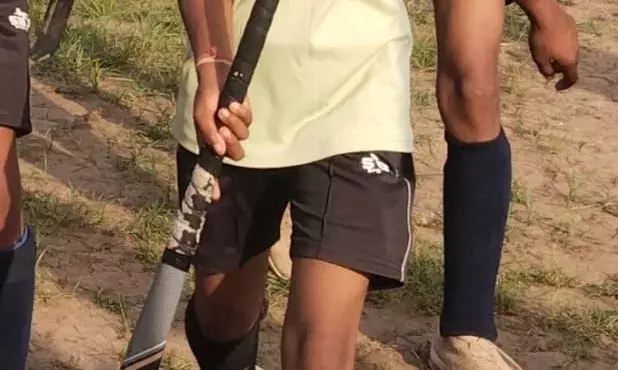 राज्य स्तरीय हॉकी प्रतियोगिता में राज्यास की अन्तिमा का चयन